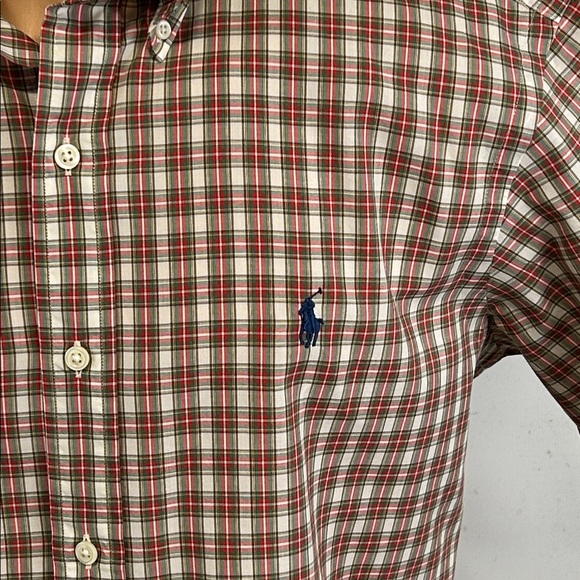 Ralph Lauren short sleeve button down collar shirt. M - Picture 4 of 7